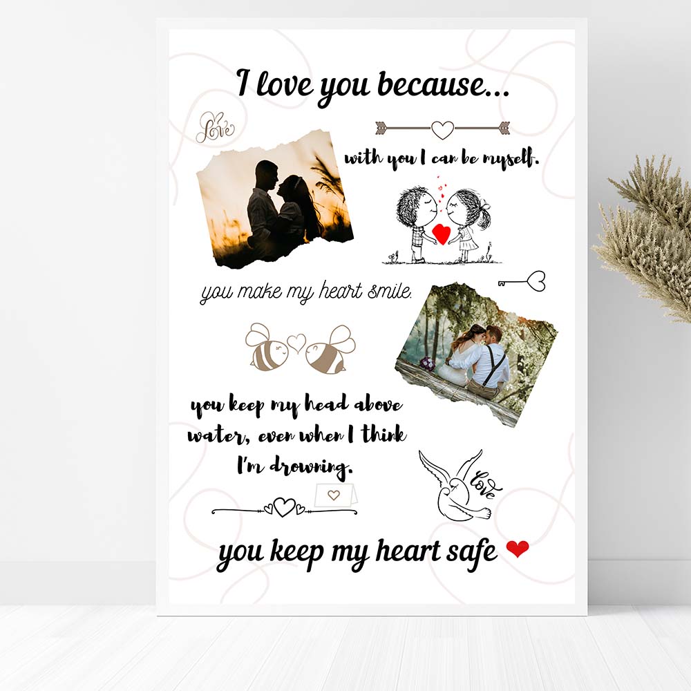 Colaj „Te iubesc”