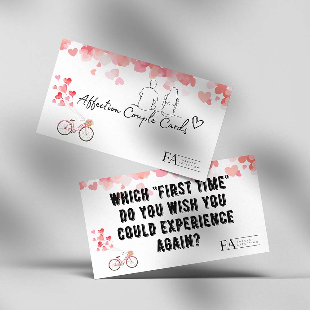 100 Affection Couple Cards Game