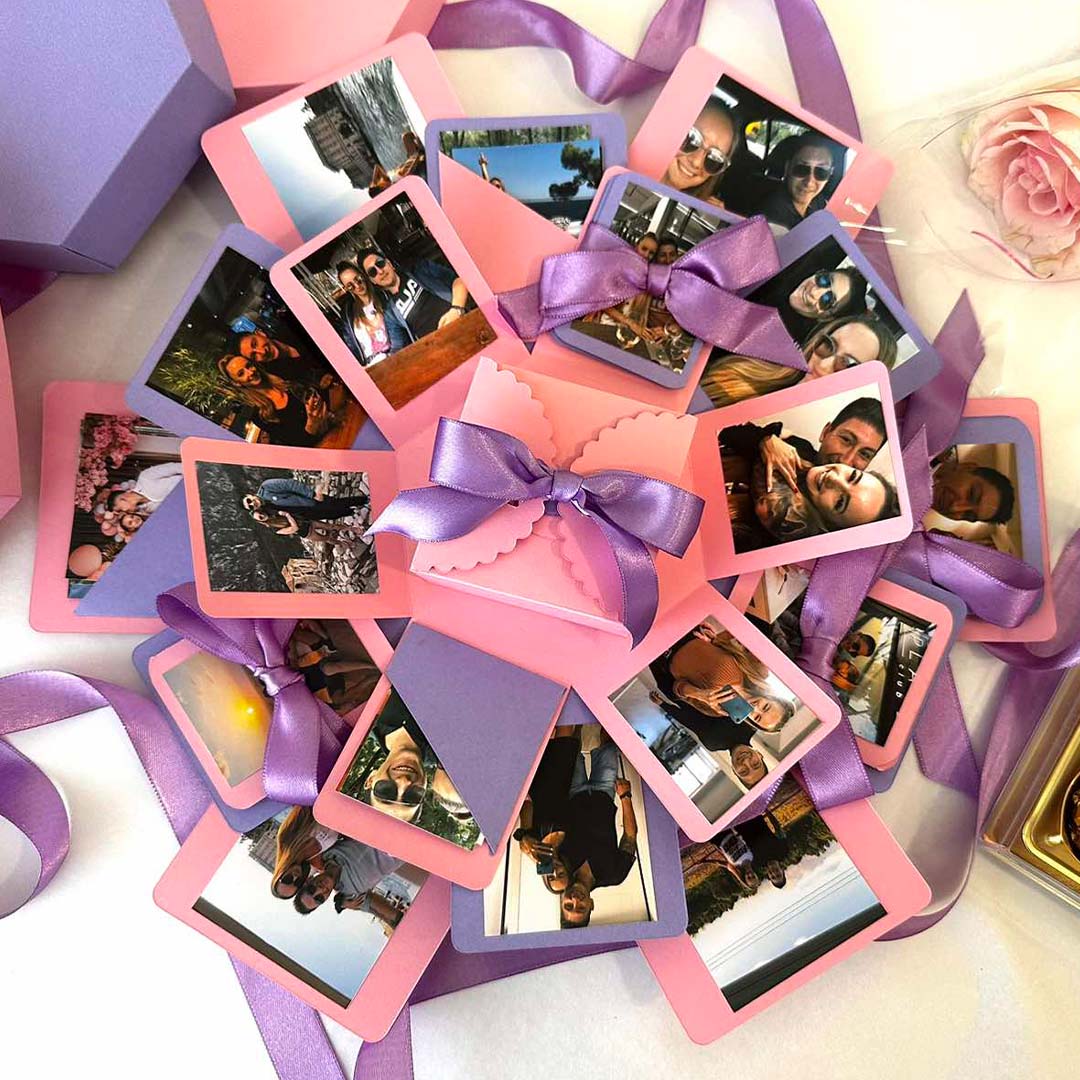 Exploding Picture Box Gift