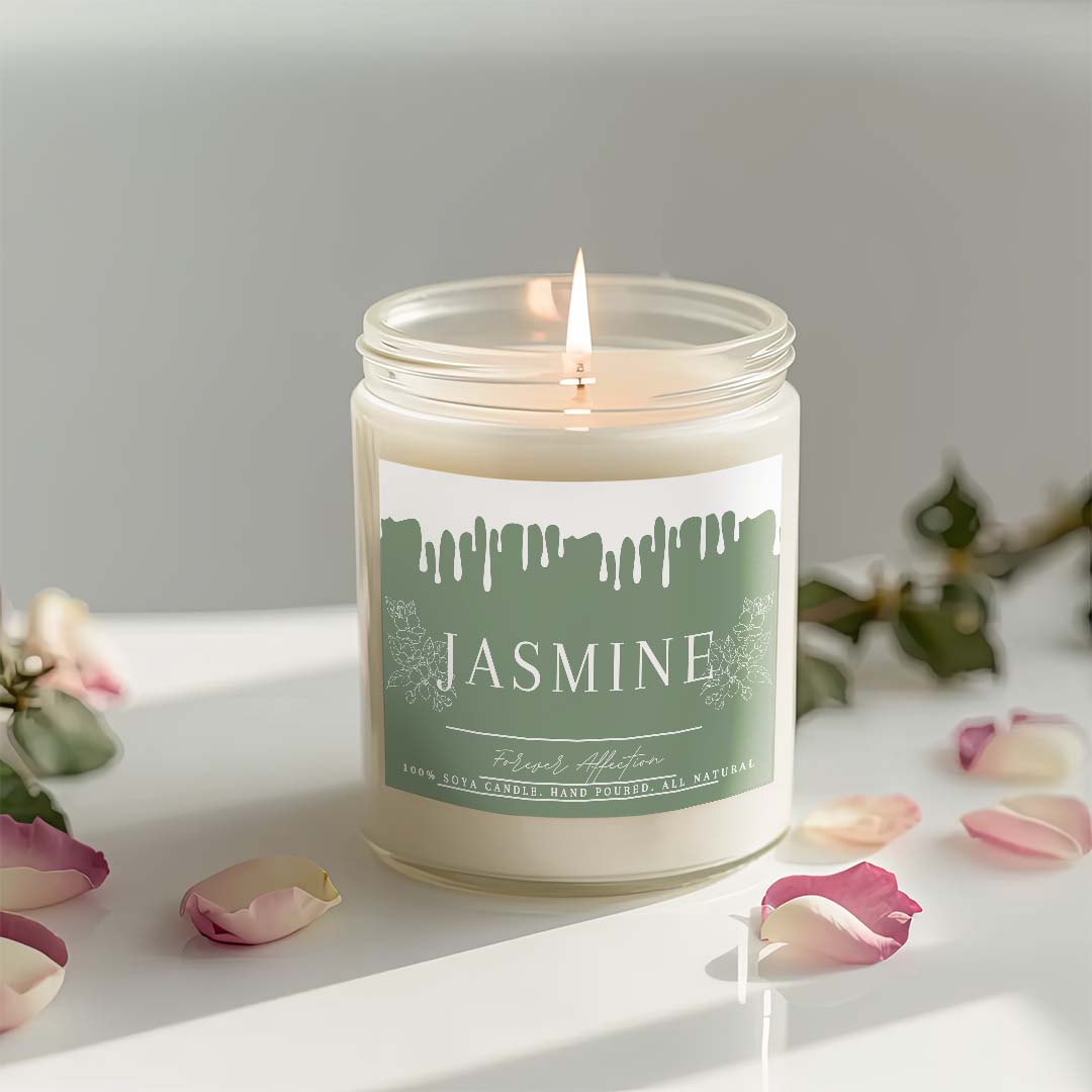 Ароматна Соева Свещ - Жасмин