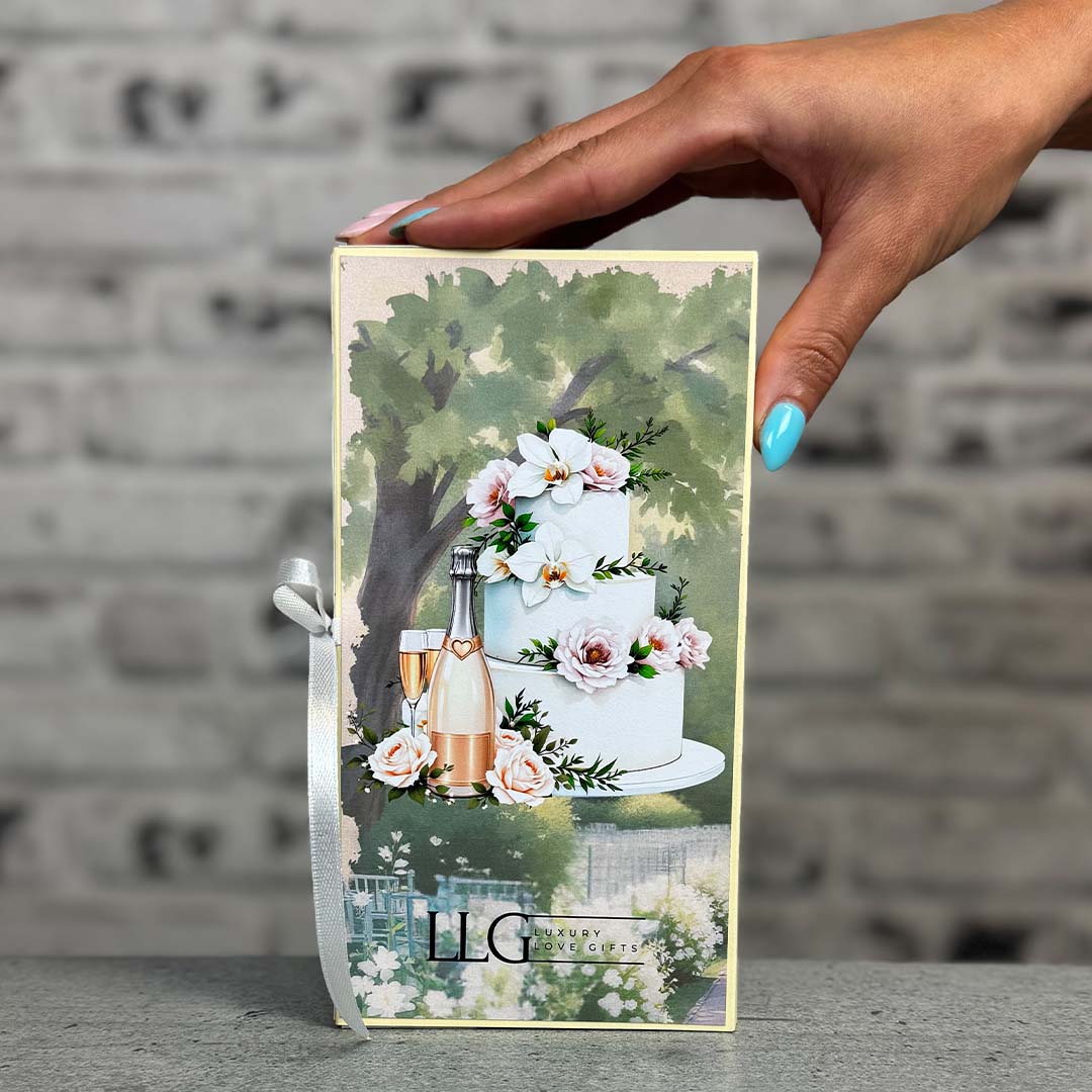 Картичка с Шоколад - за Сватба