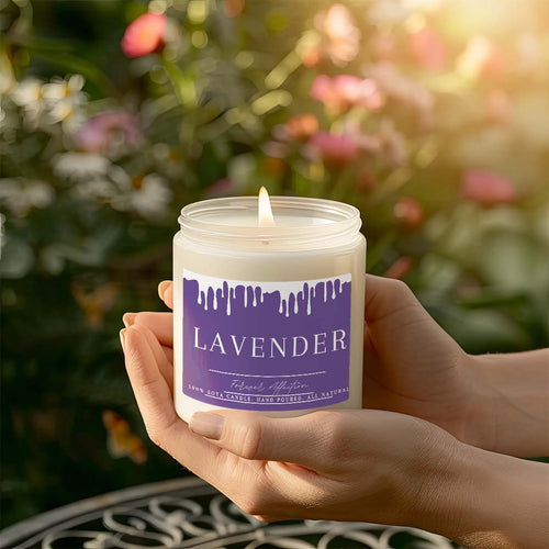Ароматна Соева Свещ - Лавандула