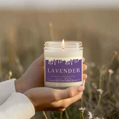 Ароматна Соева Свещ - Лавандула