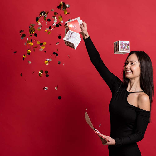 Photo Pop up Card with 8 Favorite Photos