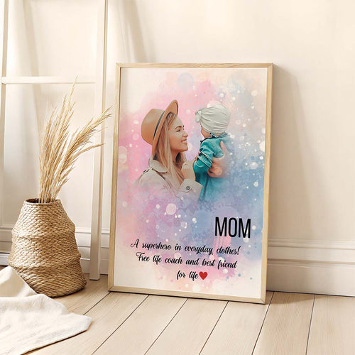 Picture into Painting Watercolor Portrait