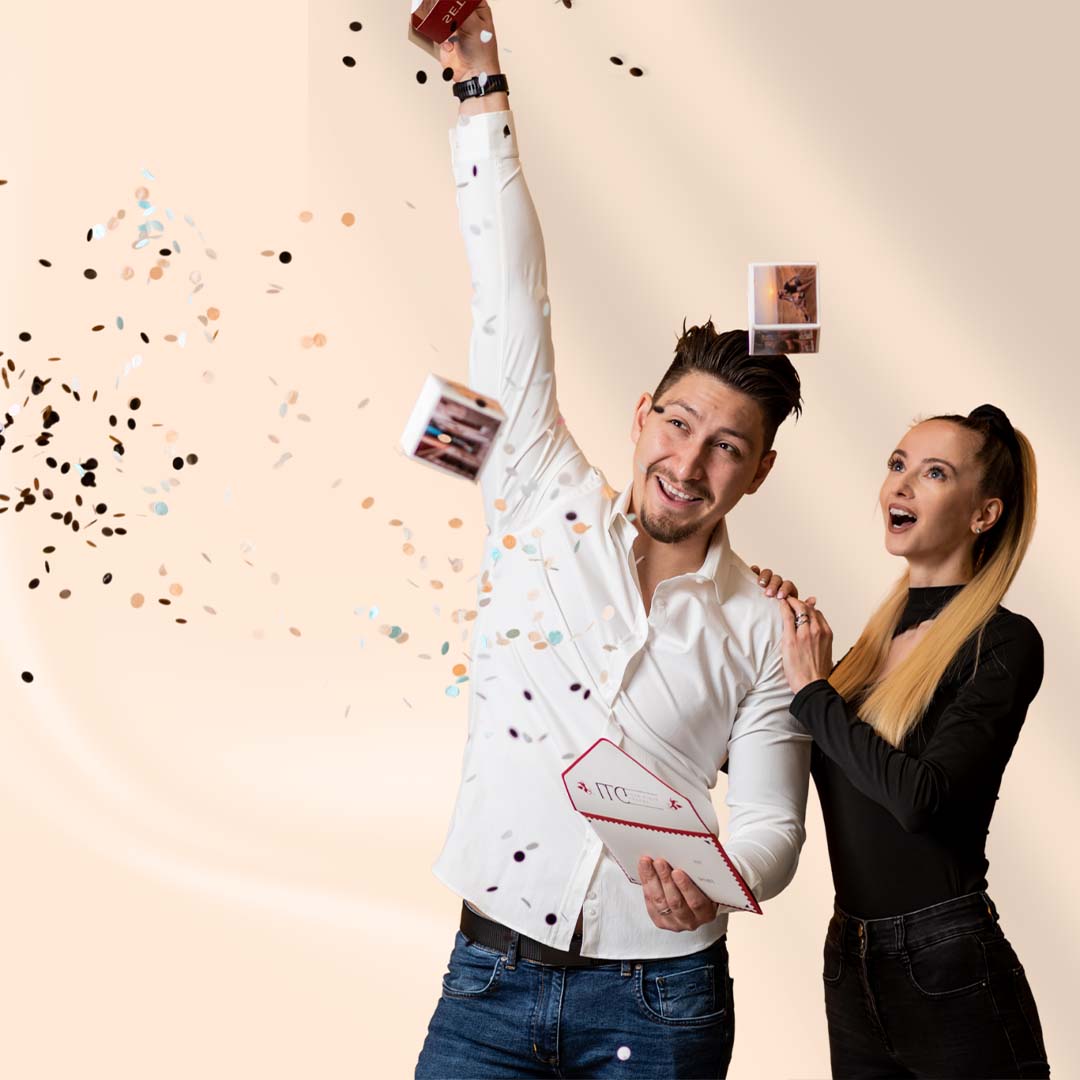 Photo Pop up Card with 8 Favorite Photos