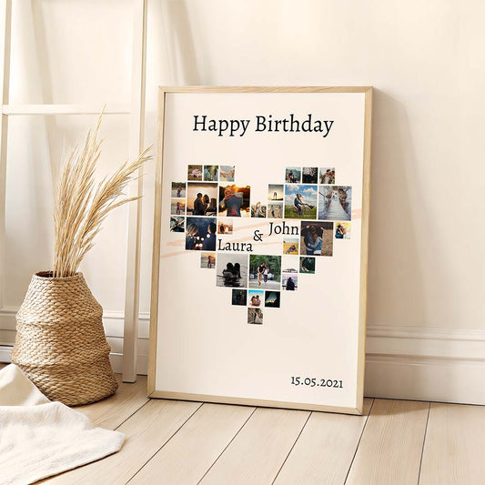 Collage “Heart of Photos”