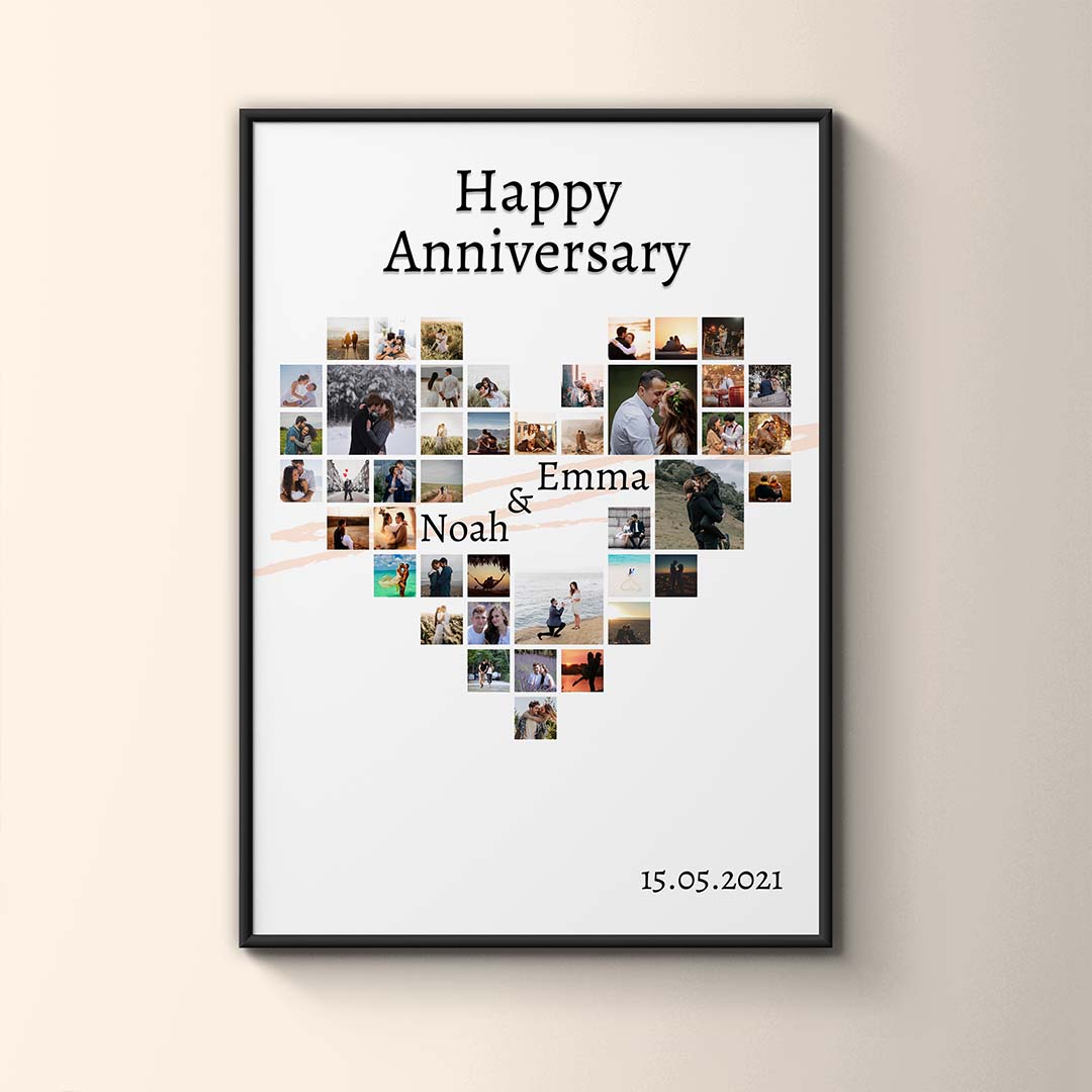 Collage “Heart of Photos”