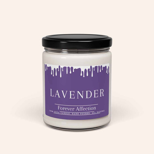 Lumânare Parfumată Din Soia – Lavandă
