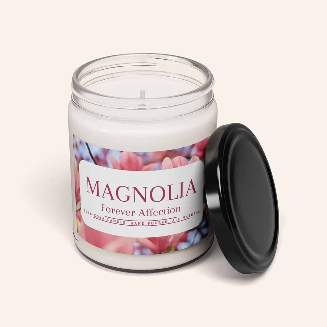Ароматна Соева Свещ - Магнолия
