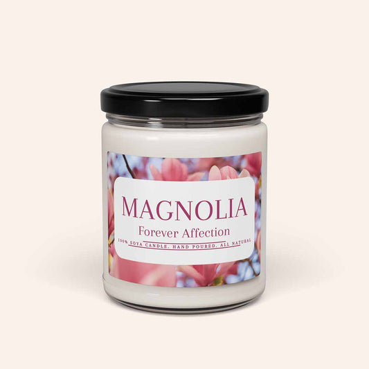 Lumânare Parfumată Din Soia – Magnolie