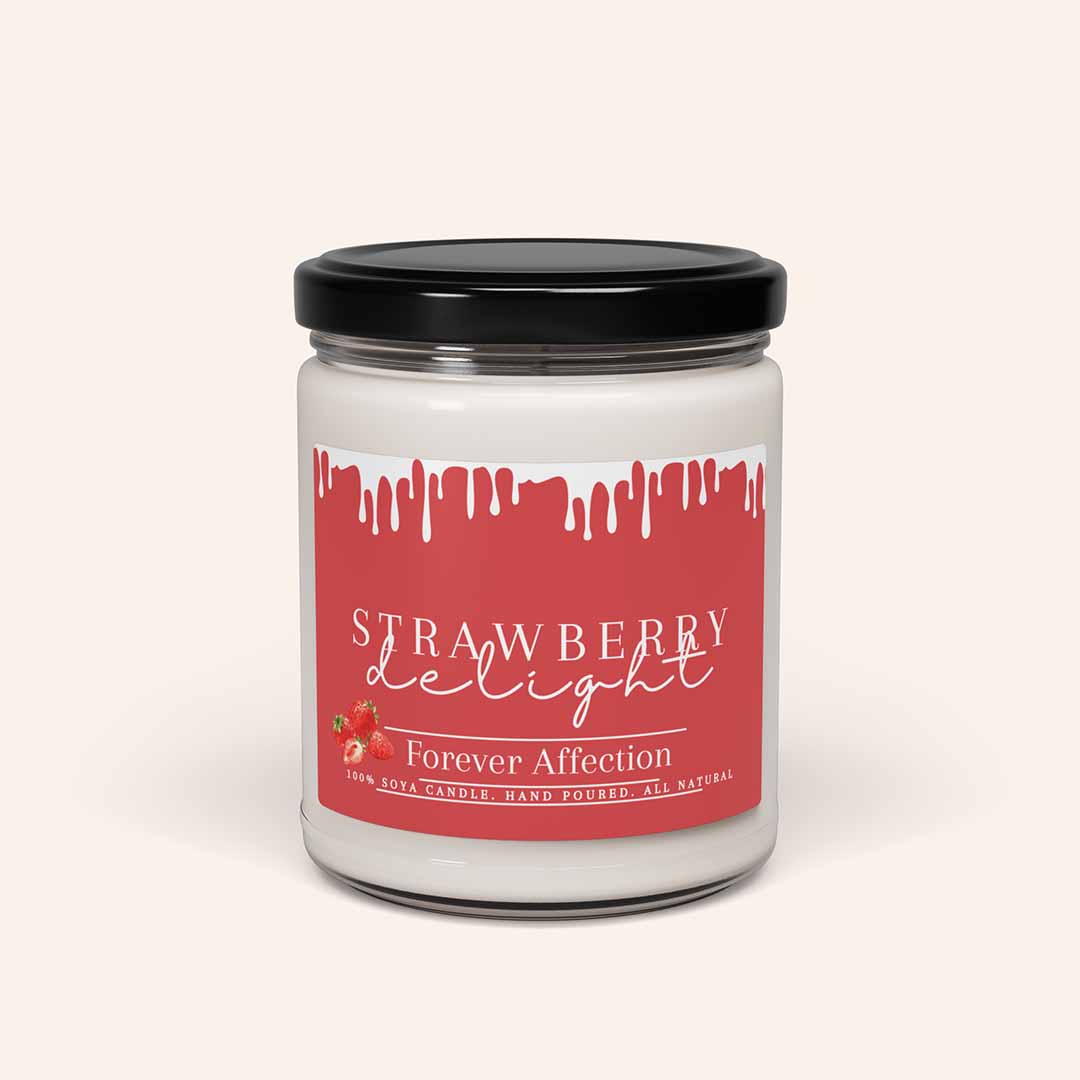 Ароматна Соева Свещ - Ягодово Изкушение