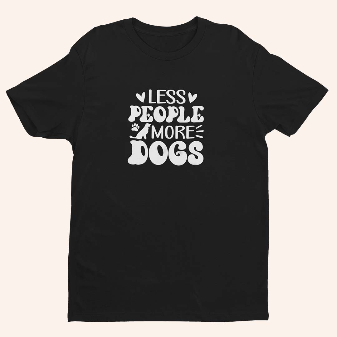 Тениска “Less People”